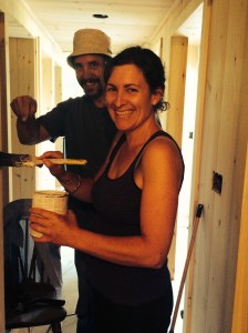 Stephen The Professional Painter was happy to delegate even that task to his wife and the grandparents.