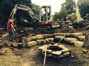 Rye Beach Landscaping took our firepit idea and implemented it, with skill and artistry.